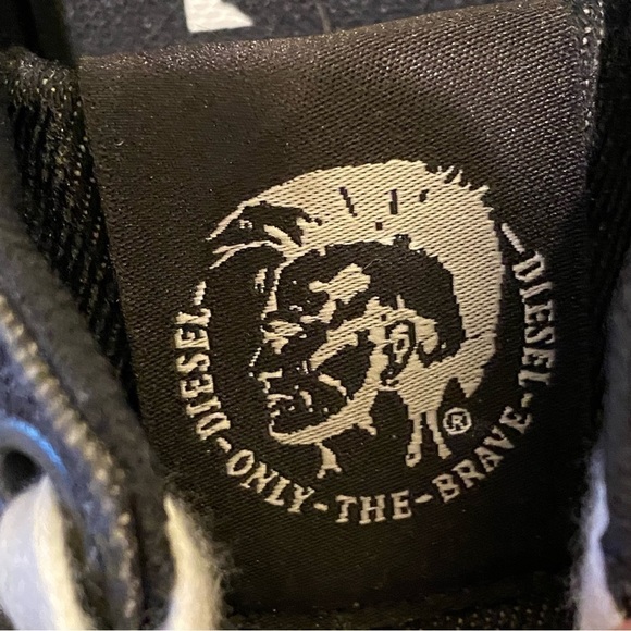 NEW Diesel Women’s S-Clever Low Black Gray Sneakers Shoes Size 7.5 - Picture 11 of 11